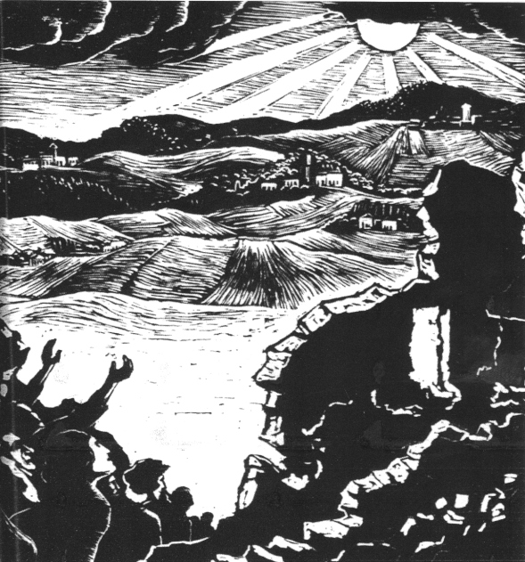 Jakob Steinhardt - The Land Calls- 1950
